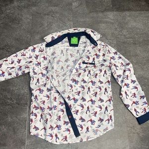 Spider-Man Button Up